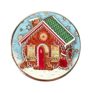 Punch Studio Gingerbread House Christmas Coasters Set of 12 Keepsake Box